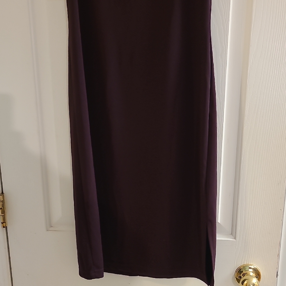 Charlotte Russe Deep Purple Backless Dress - Picture 3 of 10